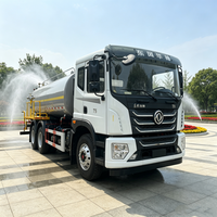 Camion-citerne à eau Dongfeng Huashen T5 6x4 optimisé pour la suppression de la poussière sur les sites miniers en Afrique, avec réservoir épais antirouille