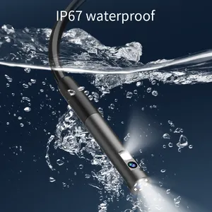 W300 – Endoscope USB Wi-Fi 3 en 1, étanche IP67, caméra de tuyau industrielle 1080P HD type-c Compatible avec téléphone/tablettes iOS