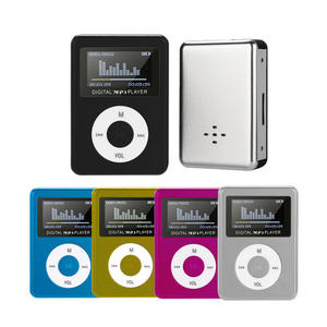 Factory Aluminum Mini MP3 <b>Player</b> Digital 1.1 Inch Screen 5.3x3.7x1.4cm TF Card Slot 18g Lightweight Children Sport Music <b>Player</b> - Product Image 3