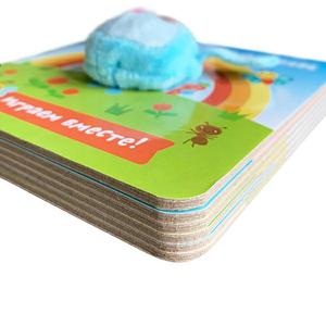 หนังสือหุ่นนิ้วมือออกแบบได้ตามต้องการพร้อม<span class=keywords><strong>ตุ๊กตา</strong></span>สัตว์ปักลายสัตว์สัตว์ตัวเล็กๆที่ละเอียดอ่อน - Product Image 5