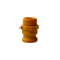 Adaptateur mâle Camlock en nylon de 1,5 pouce, type F, raccord à filetage externe de 63 mm, résistant aux produits chimiques, raccord rapide pour pompe
