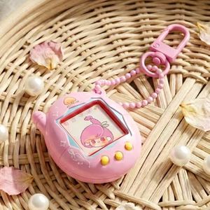Porte-clés Tamagotchi en plastique personnalisé, dessin animé, impression numérique, forme irrégulière, tendance mode, souvenir - Product Image 1