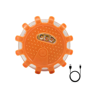 Componente Esencial para Kit de Emergencia en Auto, Envío Rápido, Luz de Advertencia Magnética de 9 Vías para Seguridad Vial en Carretera - Product Image 1