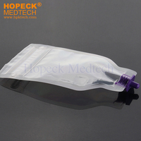 Kit de poches de gravité pour alimentation entérale médicale personnalisées Hopeck, écologiques, en PVC jetable de qualité alimentaire, pour usage alimentaire (nouilles)