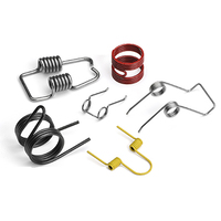 Ressorts de torsion en acier à ressort métallique échantillons gratuits en stock