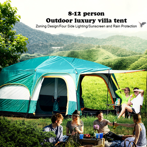 Tente de camping extérieure de haute qualité pour deux personnes, grand espace, à bas prix, de haute qualité - Product Image 4