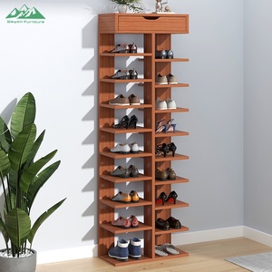 Wayon Modern Wooden Living Room <strong>Shoe</strong> <strong>Rack</strong> with 5 Layers <strong>Storage</strong> for <strong>Shoes</strong> Bags and Wallet Multi Functional Organizer - Product Image 3
