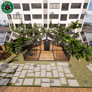 Maison préfabriquée mobile extensible en kit, 2-3 chambres, construction rapide, villa conteneur avec panneaux sandwich - Product Image 5