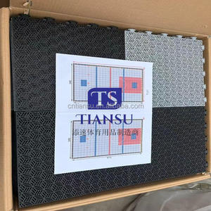 Tuiles de sol pour terrain de basket-ball extérieur de 20x25 pieds, demi-terrain, avec motif <span class=keywords><strong>Jordan</strong></span>, utilisées pour les terrains de basket-ball de jardin - Product Image 6