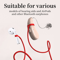 Nuevo producto, Clip de cordón de cadena de auriculares antipérdida para sujetar anteojos, auriculares o audífonos