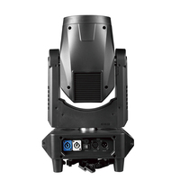 Luz de Escenario Joyfirst Beam 250W Súper Ligera, Mini Cabeza Móvil con Foco Beam para DJ y Discoteca con Tira de Anillo LED