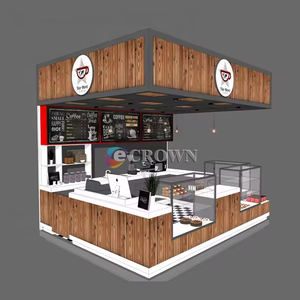 Kiosk for Mall Kiosk Design Flounce <strong>Pl</strong> Juice bar Kiosk Coffee Bakery Snack Display Design Sky Lights bar Kiosk Coffee Bakery OEM - Product Image 2