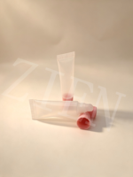 Tube cosmétique compressible personnalisé avec logo, 19 mm PE, 8 à 15 ml, avec bouchon à vis, pour baume à lèvres, brillant à lèvres, soin des lèvres, impression personnalisée OEM ODM