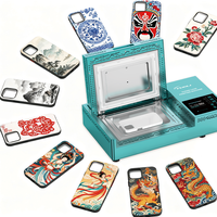 Imprimante à sublimation 3D TuoLi pour petites entreprises et usage domestique, machine de transfert thermique sous vide pour coques de téléphone vierges, impression de coques de téléphone portable