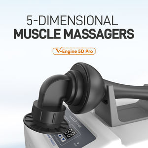 Masajeador Vibratorio de <span class=keywords><strong>Alta</strong></span> Calidad al por Mayor, Dispositivo de Masaje Cinco Dimensiones, Relajación Muscular Profunda, Recargable, 6 Cabezales - Product Image 5
