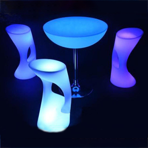 ชุดเรืองแสงสูง,ชุดเลานจ์ผับกาแฟมีไฟค็อกเทลคลับไนท์คลับบาร์เก้าอี้และโต๊ะLed - Product Image 4