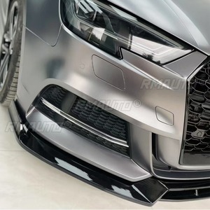สำหรับ Audi A3 S3 A3L 2014-2020 ชุดแต่งกันชนหน้ารถยนต์ ลิปสปลิตเตอร์ ดิฟฟิวเซอร์ ชุดแต่งตัวถังรถยนต์ ฝาครอบป้องกันกันชน อุปกรณ์ตกแต่งรถยนต์ - Product Image 3