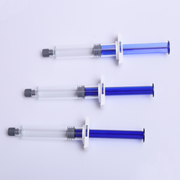 Haute Qualité 1ml 3ml 5ml 10ml 50ml Luer Caps Luer Lock Huile Seringue Emballage Prérempli Verre Parfum Dosage Seringue