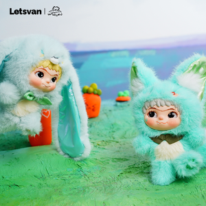 Wakuku V2 dễ thương PVC Fox Bunny tinh nghịch Nhật Ký loạt sang trọng thời trang Hộp bí ẩn mới bên món quà cho cô gái của món quà - Product Image 3