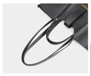 RZCK奢华隐藏式腋下单肩真皮手提袋女式大素色柔软牛手提袋公司批发 - Product Image 5