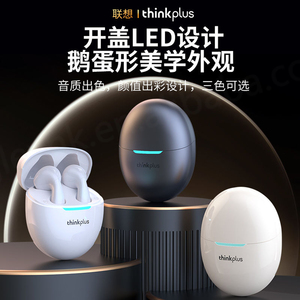 หูฟังไร้สาย Lenvov Thinkplus TWS LP48 บลูทูธ 5.4 แบบใส่ในหู พร้อมไฟ LED ตัดเสียงรบกวน เล่นได้นาน เหมาะสำหรับเล่นเกมและฟังเพลง - Product Image 4