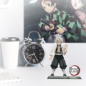 Figura de Acrílico de Sanemi Shinazugawa del <span class=keywords><strong>Anime</strong></span> <span class=keywords><strong>Demon</strong></span> <span class=keywords><strong>Slayer</strong></span> Kimetsu No Yaiba, 4 Piezas, Modelo de Acrílico, Accesorios de Escritorio de <span class=keywords><strong>Anime</strong></span> y <span class=keywords><strong>Manga</strong></span> - Product Image 3