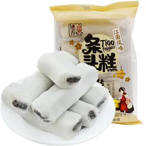 Alte Shanghai Spezialität Tiaotou Kuchen 300g Instant Kuchen mit Süßkartoffeln, roten Bohnen und Klebreis bällchen Dim Sum