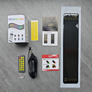 Pantalla Mágica Flexible de 16*64 Píxeles = 1024 Luces, Tamaño del Producto: 9.2*37.4 cm, Potencia: 5V2 10T, con Cable USB de 4.5 m de Largo, Efecto Mágico - Product Image 4