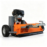 Smartlog industriel 15HP ATV tondeuse à fléaux 1200mm remorquage derrière Mulcher essence herbe Machine de découpe pour Quad UTV ferme CE EPA