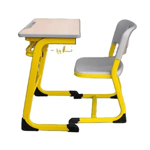 Çocuklar masası ile okul sandalyesi kullanın sınıf mobilyası öğrenci sırası çocuklar eğitim masası öğrenci kullanımı özel sınıf