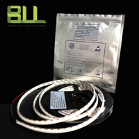 Bande lumineuse LED SCOB 24V blanc chaud 10MM 3000K pour éclairage de plafond et d'armoires intérieures