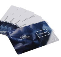 Cartes personnalisées en papier rose mat imprimé Carte d'affirmation fantaisie et positive avec boîte magnétique