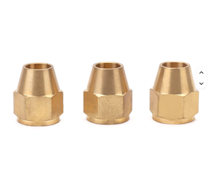 Chất lượng cao Brass Nuts giả mạo 1/4, 3/8, 1/2, 3/4 với <span class=keywords><strong>UNF</strong></span> <span class=keywords><strong>Metric</strong></span> chủ đề nội bộ bùng kết nối phụ kiện đường ống <span class=keywords><strong>Adapter</strong></span> - Product Image 3