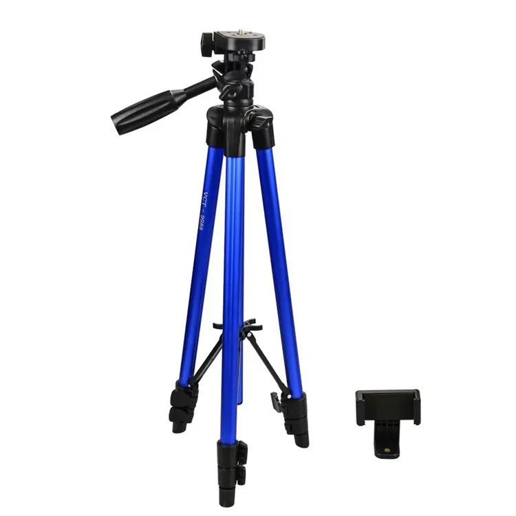 Factory wholesale light and portable 9988 aluminum alloy tripod suitable for SLR cameras