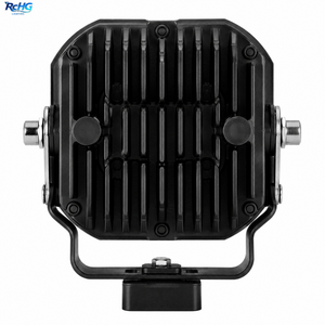 Luces LED Todoterreno RCHG S4 Súper Brillantes de 220W y 12V con DRL <span class=keywords><strong>Halo</strong></span> Combo Spot <span class=keywords><strong>Flood</strong></span> para Montaje en Pilar A y Parachoques, Ajuste Universal - Product Image 2