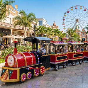 <span class=keywords><strong>Tren</strong></span> Eléctrico sin Rieles Nova Rides de 24 Asientos para Parque de Atracciones, <span class=keywords><strong>Tren</strong></span> Turístico sin Rieles para Parque de Atracciones - Product Image 1