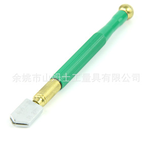 Cortador de vidrio Diamond con mango verde de 150 cm para cortar vidrio, herramientas de bricolaje - Product Image 2