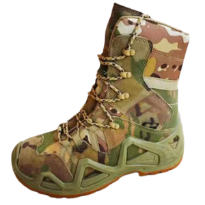 Bottes tactiques de camouflage robustes TSB07 personnalisées, pointures 39-47, pour la chasse, le camping, le travail en extérieur, anti-perforation et anti-écrasement - Product Image 2