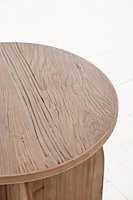 Autre table design Meuble vintage en orme recyclé Table basse ronde pour le salon