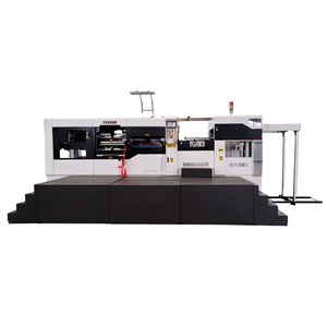 Máquina automática de plegado de tarjetas Platten Máquina de troquelado y plegado para hacer tarjetas de papel - Product Image 1