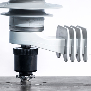 Descargador de sobretensiones de polímero de 18kV, protección contra rayos eléctricos de voltaje medio de Vina Electric a la venta - Product Image 4