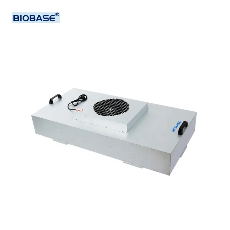 Biobase Trung Quốc Fan lọc đơn vị làm bằng nhôm tráng kẽm tấm và chống ăn mòn HEPA lọc Fan lọc đơn vị cho phòng thí nghiệm sử dụng