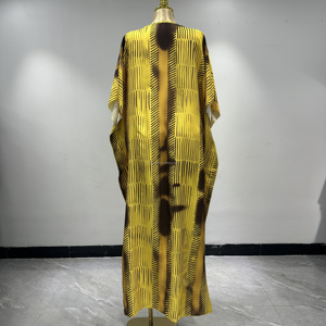 <span class=keywords><strong>Robe</strong></span> africaine élégante à sequins, coupe ample, <span class=keywords><strong>grande</strong></span> <span class=keywords><strong>taille</strong></span>, longueur ras du sol, pour mariage ou soirée, boubou coloré et vibrant, abaya musulmane - Product Image 3