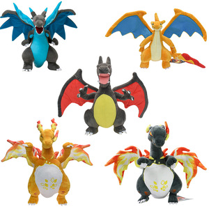 Peluche de haute qualité, durable, mignonne, monstre elfe, amour, poupée de 21 à 38 cm, styles variés, Charizard, populaire, tricotée, bricolage, stock en vrac - Product Image 2