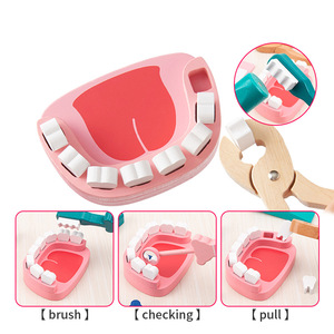 Ensemble de jeu éducatif pour enfants, lot mixte, ensemble de jeu de <span class=keywords><strong>docteur</strong></span> en bois pour enfants - Product Image 3