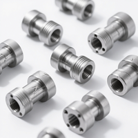 Pièces en aluminium usinées CNC de haute précision sur mesure avec fraisage de filetage et sous-usinage de précision pour l'approvisionnement professionnel en métal