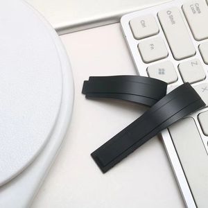 สายนาฬิกาซิลิโคนยางแบบโค้งตรง ขนาด 20 มม. สำหรับนาฬิกา ROLEX daytona <span class=keywords><strong>Submarine</strong></span> พร้อมโลโก้สั่งทำพิเศษ - Product Image 1