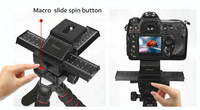 Rail de mise au point macro à 4 voies pour prise de vue rapprochée Accessoires d'appareil photo reflex numérique à bas prix