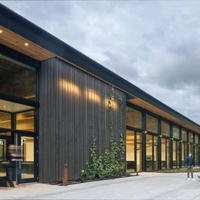 Edificio de Oficinas Prefabricado de Acero Ecológico con Muro Cortina de Vidrio, Energía Solar y Fácil Expansión Rápida