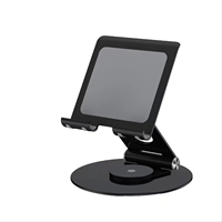 IKATAK 360 degrés réglable en alliage d'aluminium support de tablette de bureau support Flexible 360 hauteur rotative Logo personnalisable